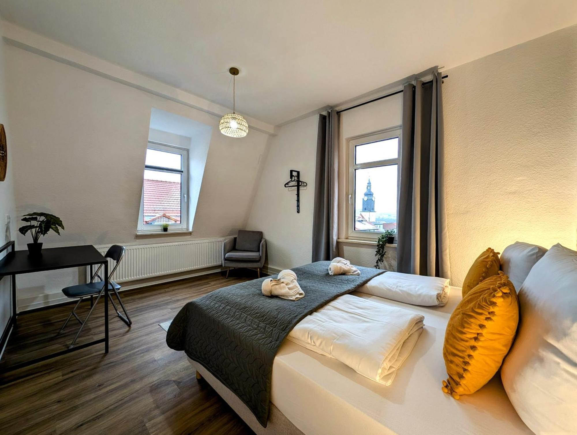 Bohnapartments - Topfmarkt Xxl Suiten - Neu In Top Zentrumslage, Vollausstattung, Wlan, Parkplaetze Ilmenau Esterno foto